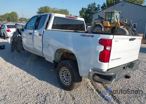 2019 Chevrolet Silverado Work Truck z USA, uszkodzony, nr VIN 1GCRYAEF4KZ378517